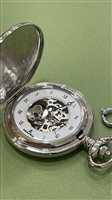 Pocket watch Margi Man in Steel 15460 - 15460